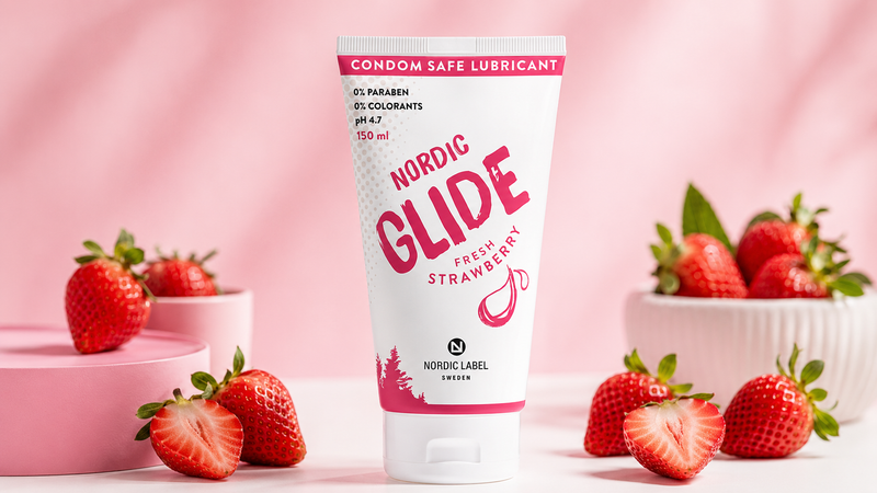 Nordic Glide jordgubbsglidekräm på testet