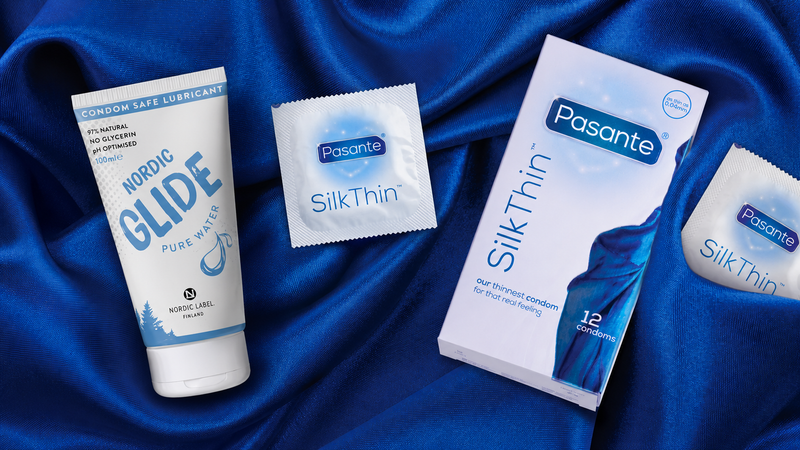 Test av Pasanten Silk Thin-kondomer och Nordic Glide-glidmedel